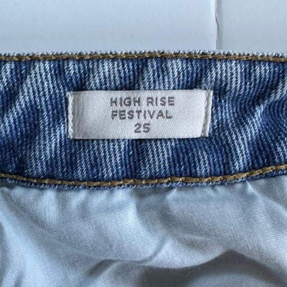 PacSun women's high rise festival size 25 - Picture 2 of 3